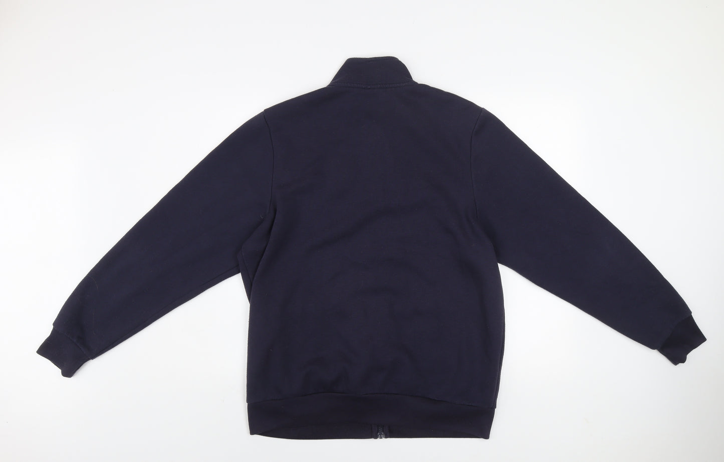 Slazenger Men's Navy Blue Medium Track Jacket Full Zip Activewear