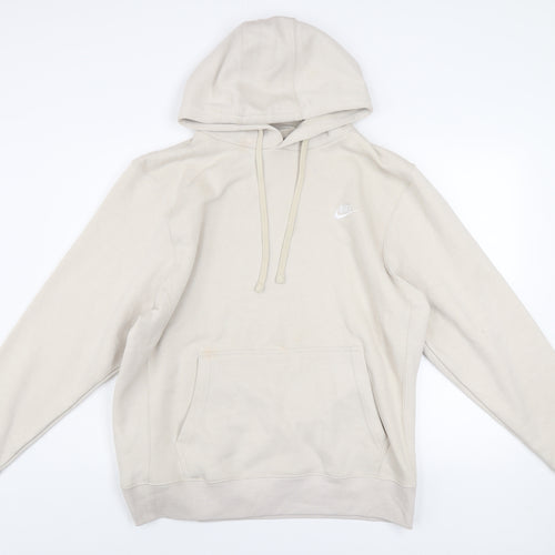 Nike Men's Beige XL Pullover Hoodie Sweatshirt