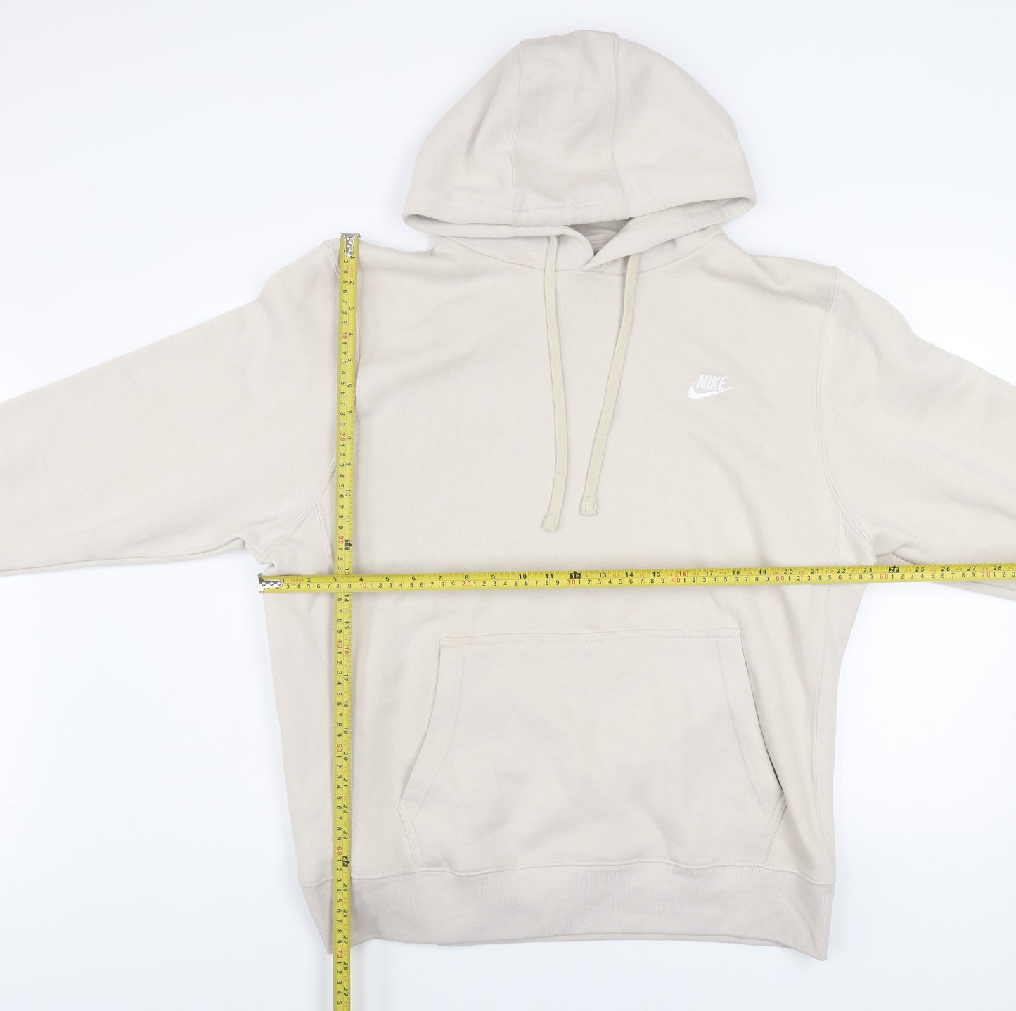 Nike Men's Beige XL Pullover Hoodie Sweatshirt