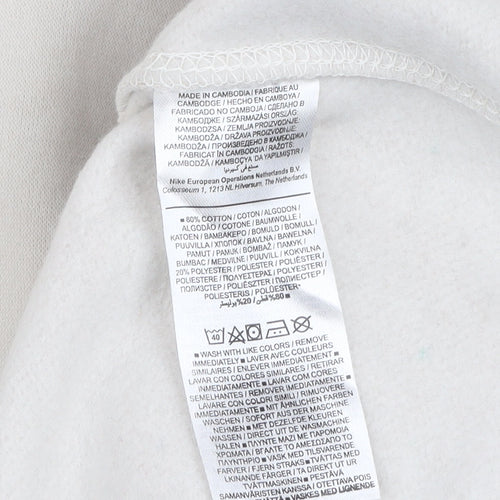 Nike Men's Beige XL Pullover Hoodie Sweatshirt