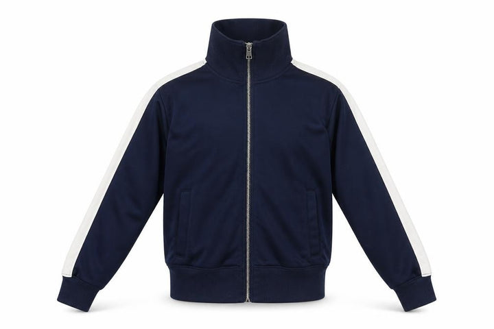 Abercrombie & Fitch Men's Blue XS Track Jacket Full Zip Cotton Blend