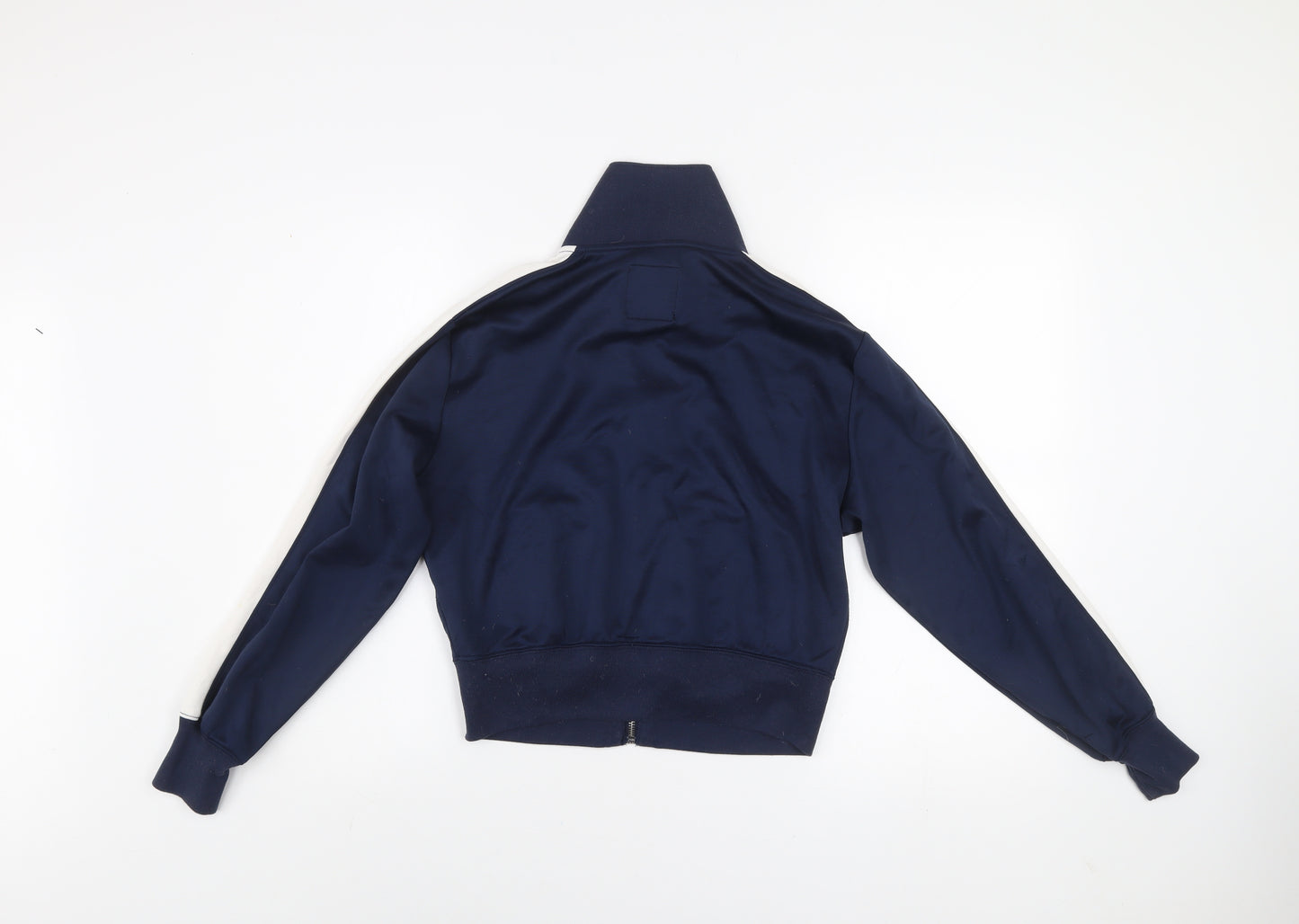 Abercrombie & Fitch Men's Blue XS Track Jacket Full Zip Cotton Blend