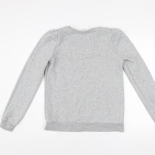 Et Women Grey Size 10 Pullover Sweatshirt Casual Lightweight