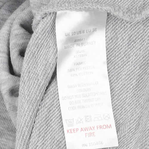 Et Women Grey Size 10 Pullover Sweatshirt Casual Lightweight