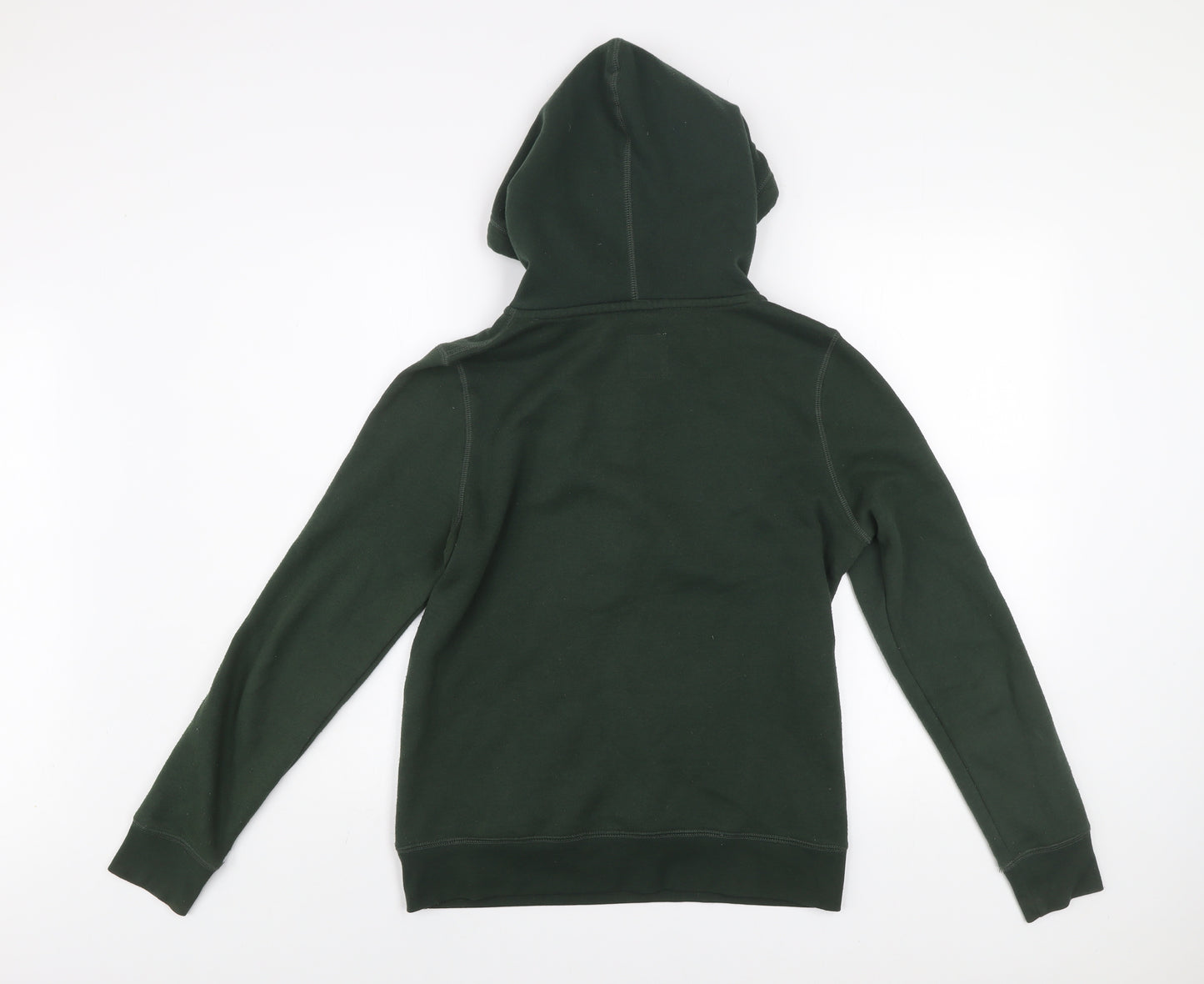 Clockhouse Men's Green Henley Hoodie Size S Casual Fleece Sweatshirt