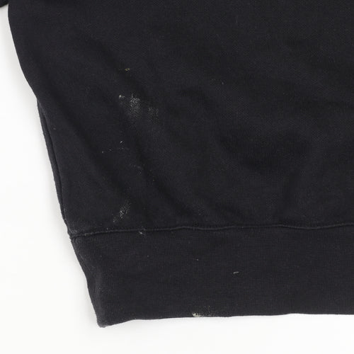 Champion Women's Black Medium Pullover Hoodie Sweatshirt