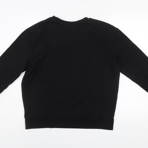 Primark Women Black NYC 1989 Crew Neck Pullover Sweatshirt Size 10/12