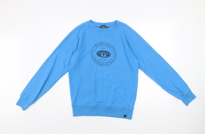 Animal Boys Blue Crew Neck Pullover Sweatshirt 13-14 Years