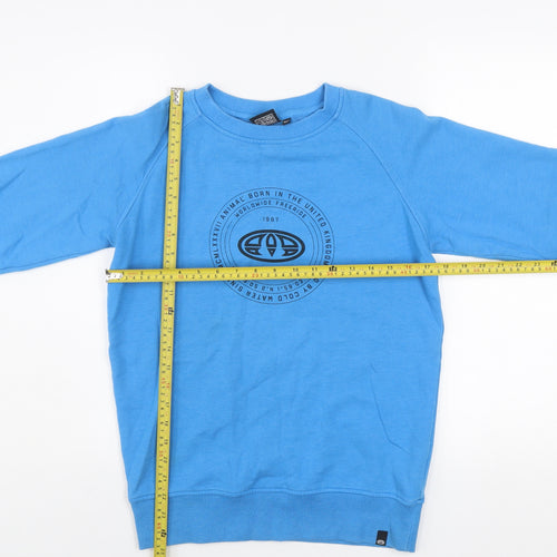 Animal Boys Blue Crew Neck Pullover Sweatshirt 13-14 Years
