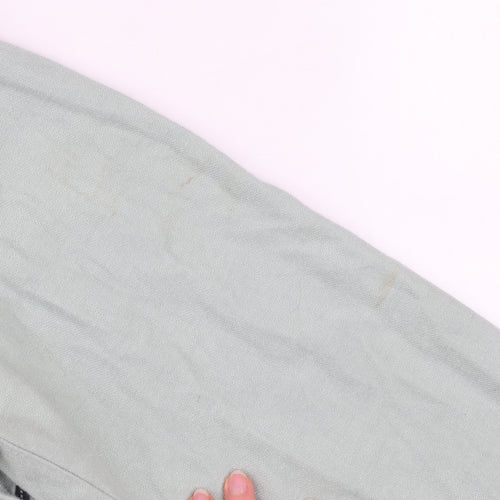 Fat Face Mens Green 3XL Striped Crew Neck Cotton Sweatshirt