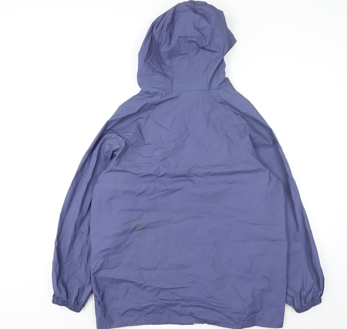 Columbia Blue Waterproof Hooded Rain Jacket Unisex M