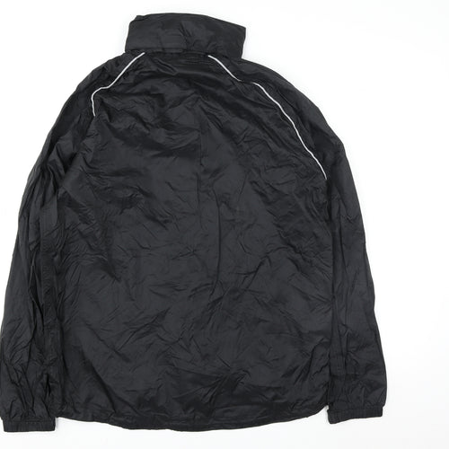 Mountain Warehouse Men's Black XS Windbreaker Lightweight Jacket