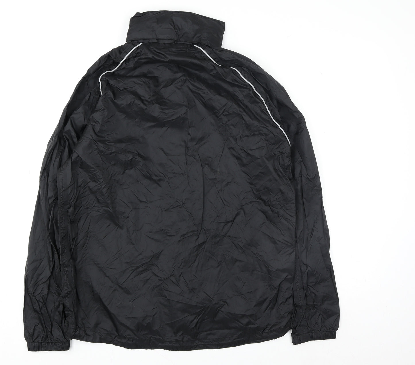 Mountain Warehouse Men's Black XS Windbreaker Lightweight Jacket