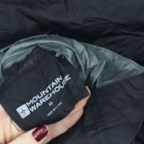 Mountain Warehouse Men's Black XS Windbreaker Lightweight Jacket