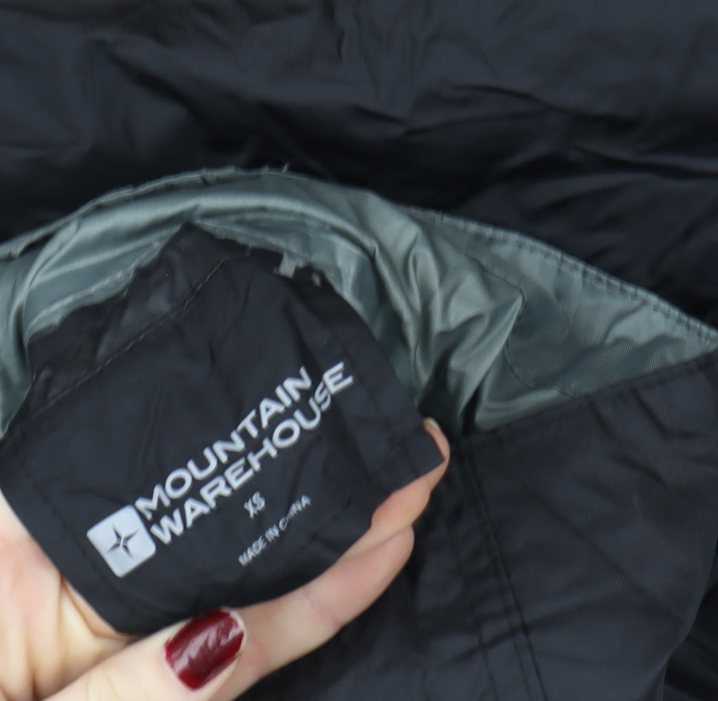 Mountain Warehouse Men's Black XS Windbreaker Lightweight Jacket