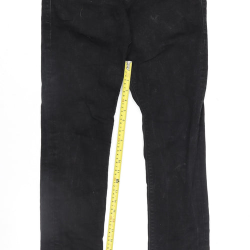 Jack & Jones Men's Black Slim Fit Denim Jeans 32x32