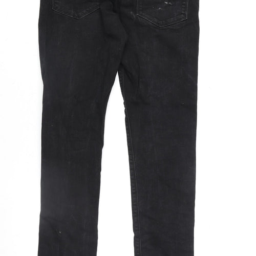 Jack & Jones Men's Black Slim Fit Denim Jeans 32x32