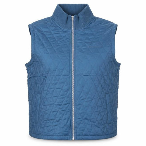 Calvin Klein Jeans Women's Blue Quilted Waistcoat XL Polyester Vest