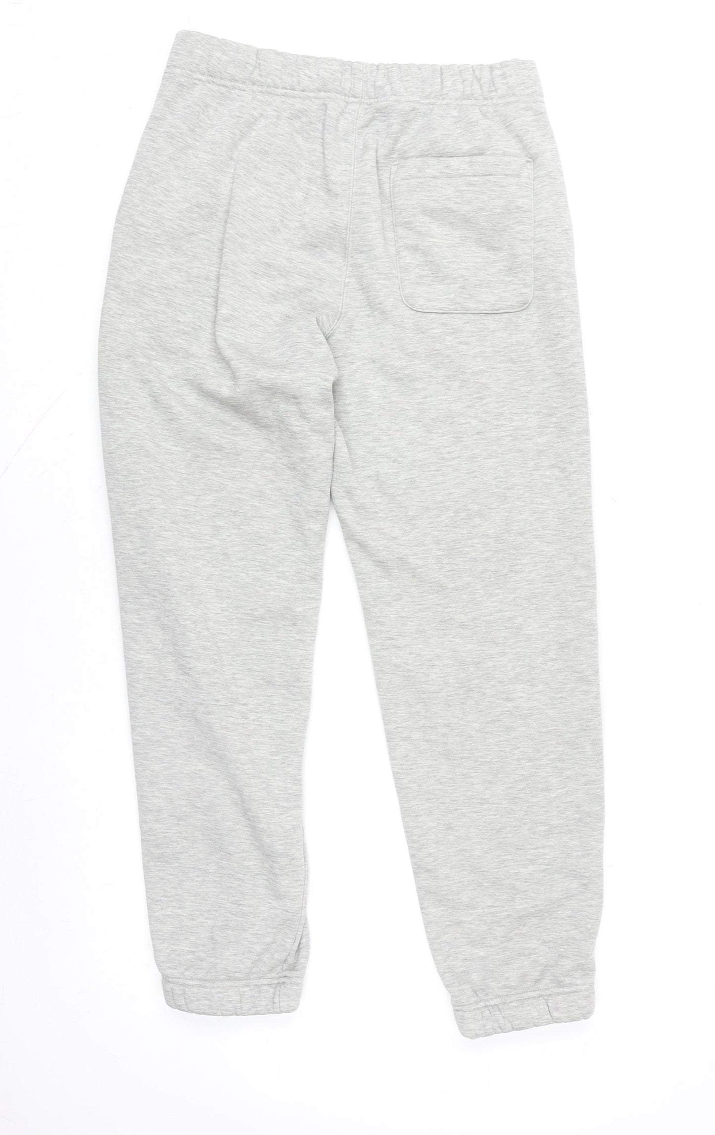 Uniqlo Men’s Grey HEATTECH Fleece-Lined Jogger Trousers Size M