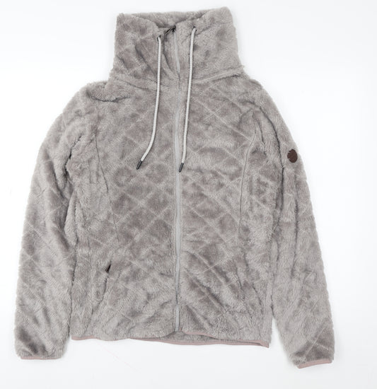 9th Avenue Women's Grey Fleece Full Zip Jacket Size S