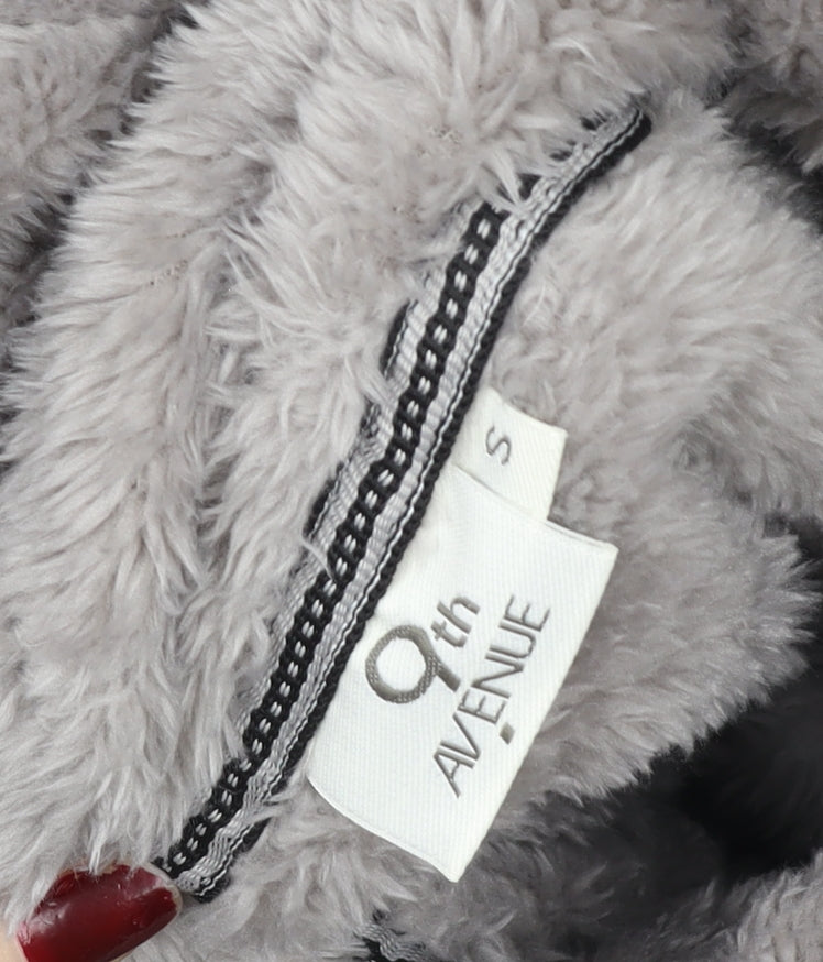 9th Avenue Women's Grey Fleece Full Zip Jacket Size S