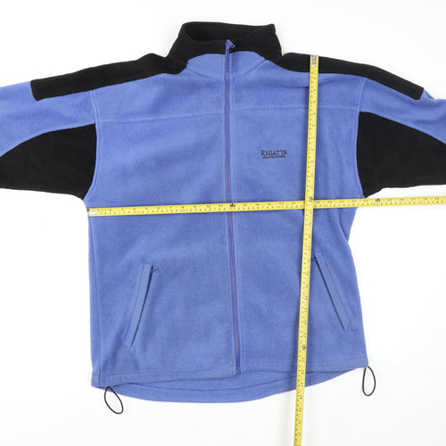 Regatta Mens Blue Fleece Full Zip Outdoor Jacket Size L