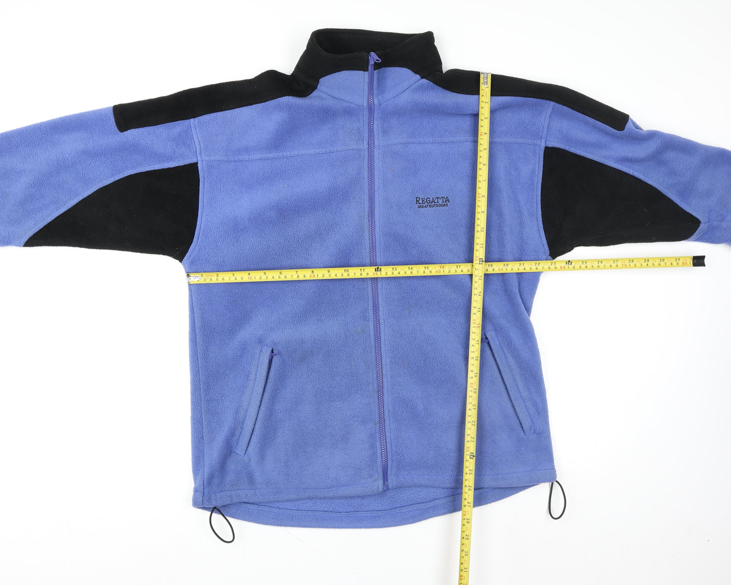 Regatta Mens Blue Fleece Full Zip Outdoor Jacket Size L