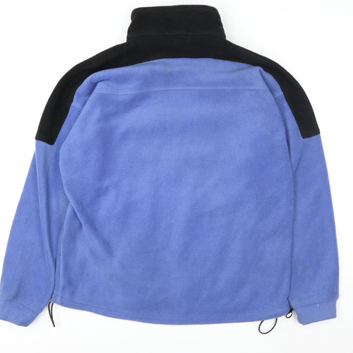 Regatta Mens Blue Fleece Full Zip Outdoor Jacket Size L