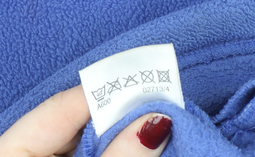 Regatta Mens Blue Fleece Full Zip Outdoor Jacket Size L