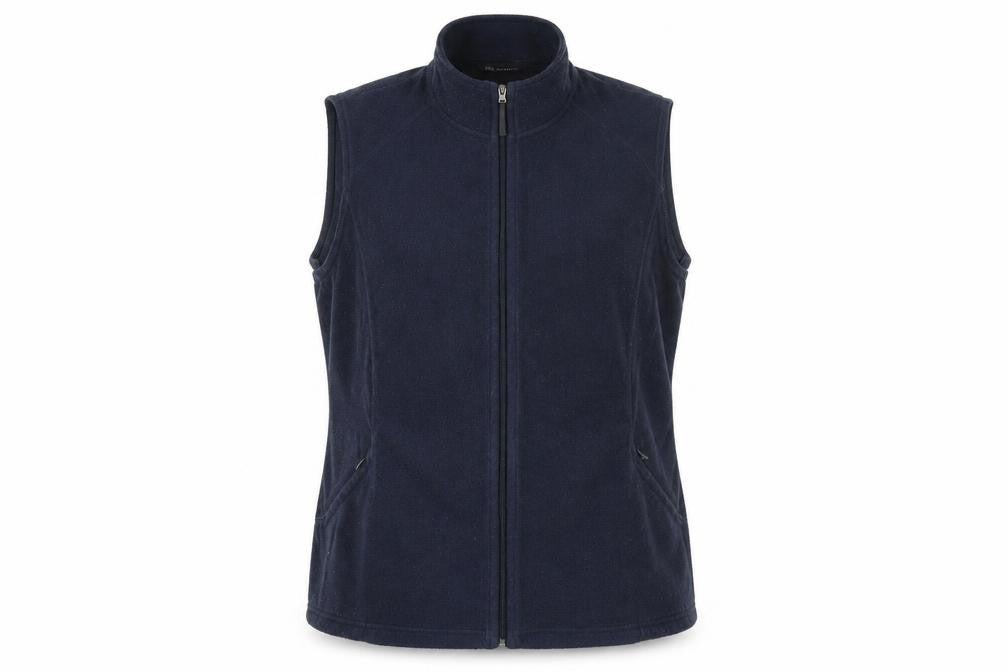 Marks and Spencer Women's Blue Fleece Zip Waistcoat Size 14