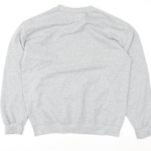 PrettyLittleThing Women’s Grey California Pullover Sweatshirt Size S