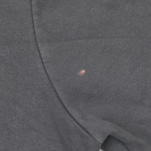 Closure LDN Women’s Grey Pullover Hoodie Size M Cotton Blend