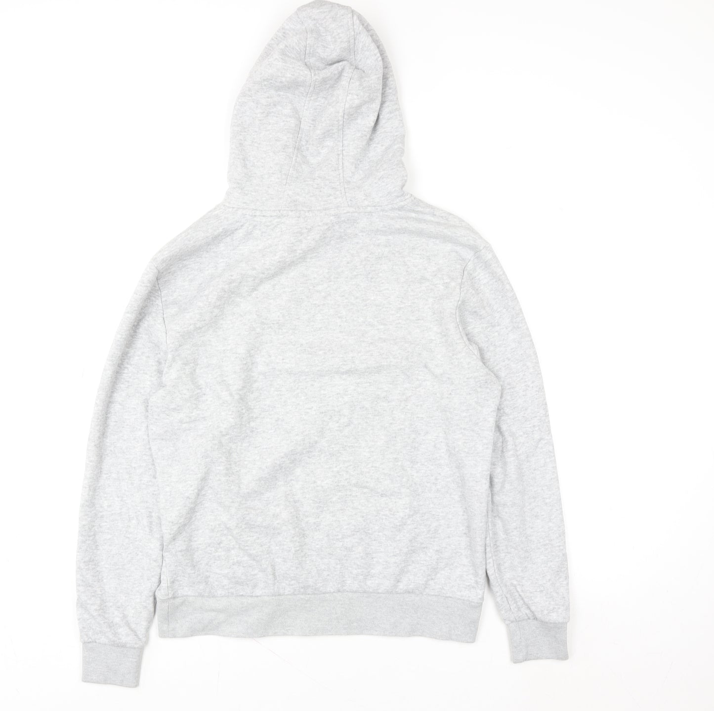 Mountain Warehouse Women Grey Pullover Hoodie UK 8 Graphic Print