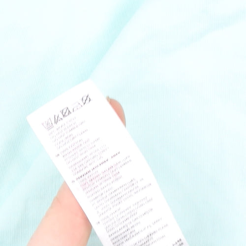 Bluezoo Girls Blue Sequin Dog Pullover Hoodie Age 9-10 Years