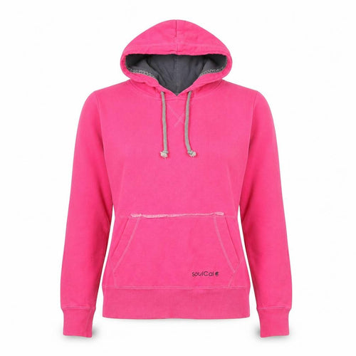 SoulCal Womens Pink Pullover Hoodie Size 8 Cotton Blend Casual