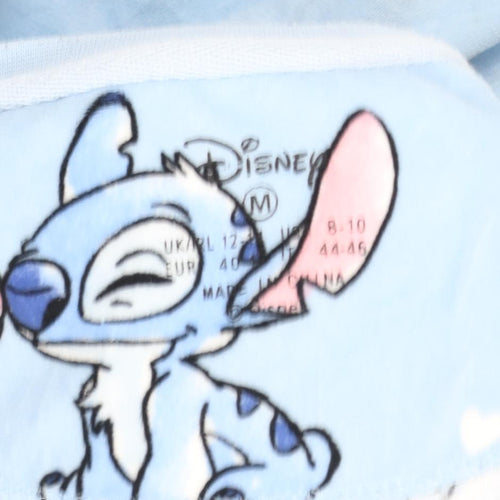 Disney Women’s Blue Stitch Long Sleeve Nightshirt Size 12