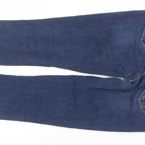 Seraphine Women's Blue Maternity Skinny Jeans Size 10 UK Stretch Denim