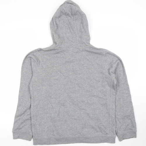 Nike Boys Grey XL Pullover Hoodie Cotton Blend Classic Fit