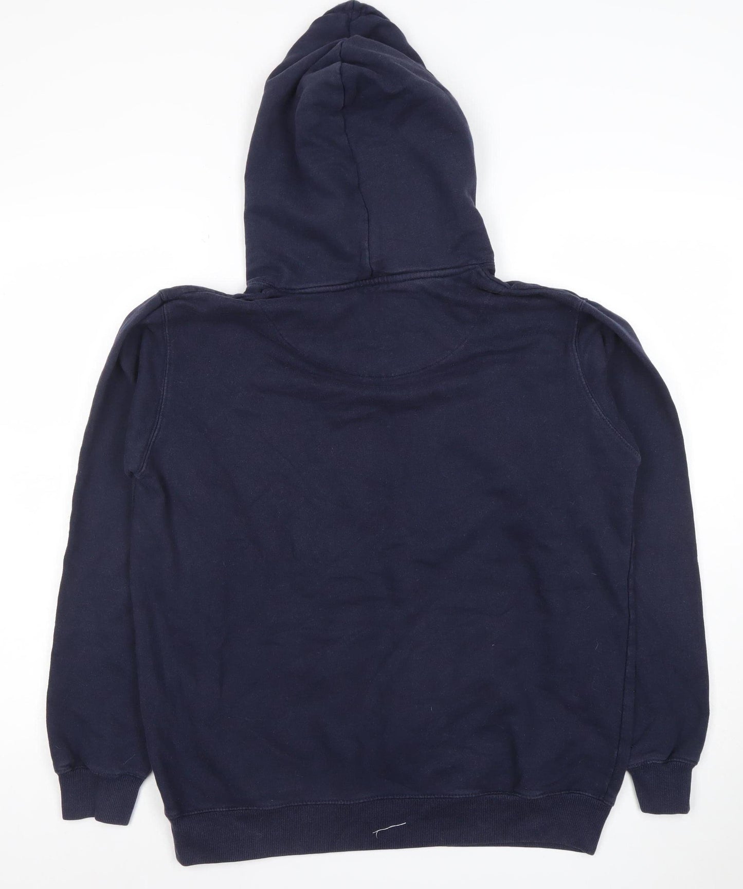 Marvel Men’s Blue Pullover Hoodie Size M Graphic Superhero Sweatshirt