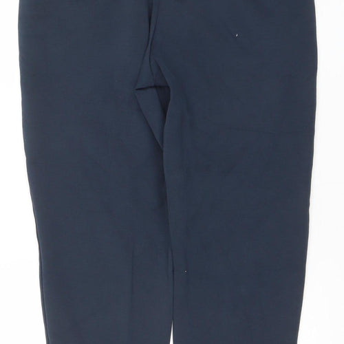 Dunnes Women’s Blue Jogger Trousers Size M Cotton Blend