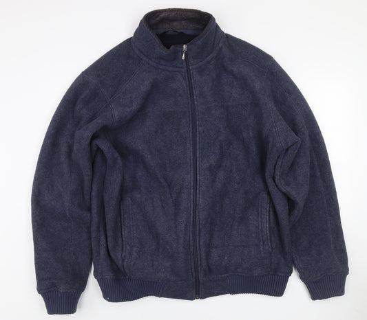 St. Bernard for Dunnes Men’s Blue 2XL Fleece Full Zip Jacket