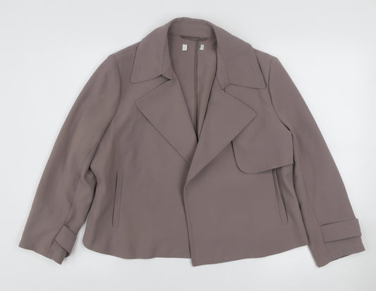 Jasper Conran Women's Brown Short Lined Blazer Size 12