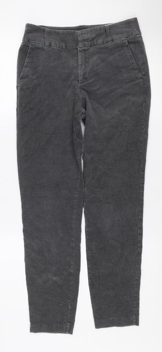 Part Two Womens Grey Corduroy Chino Trousers Size 8