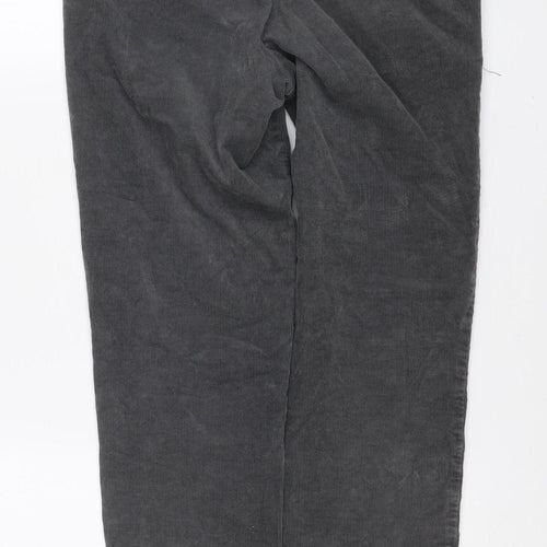 Part Two Womens Grey Corduroy Chino Trousers Size 8