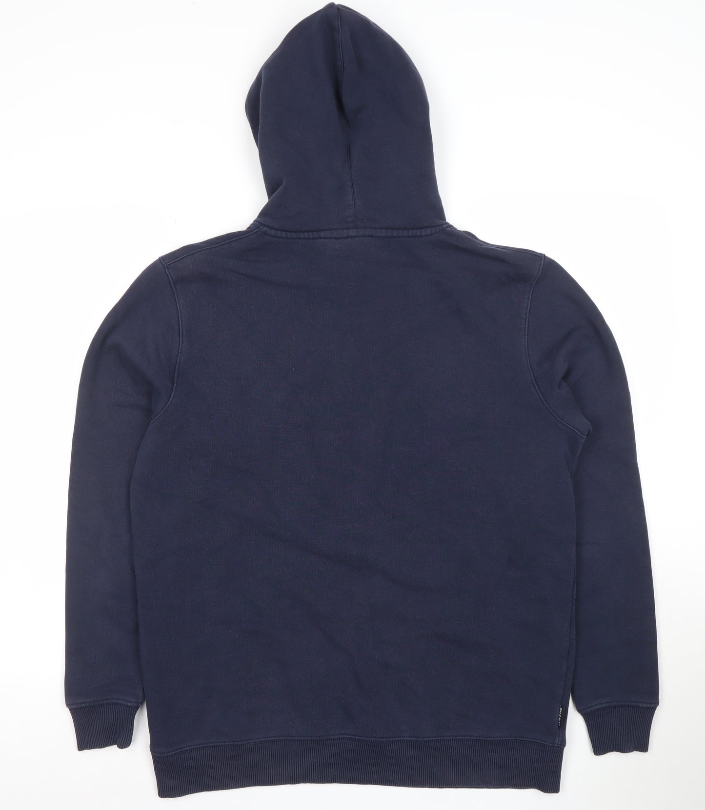 Gym King Men's Blue Pullover Hoodie Size M Fleece Logo Sweatshirt