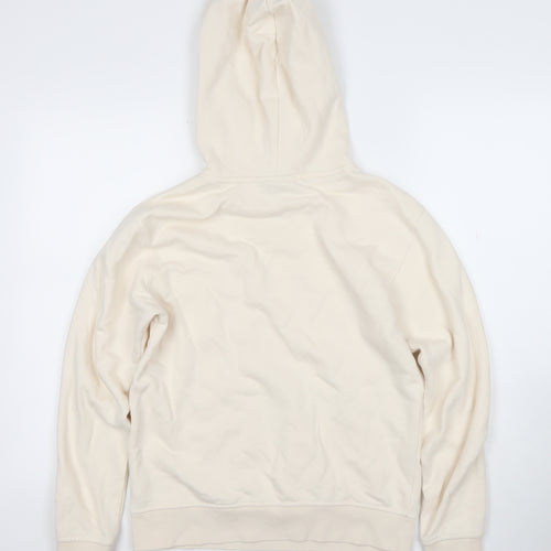Adidas Women’s Beige Pullover Hoodie Size 4 Cotton Casual