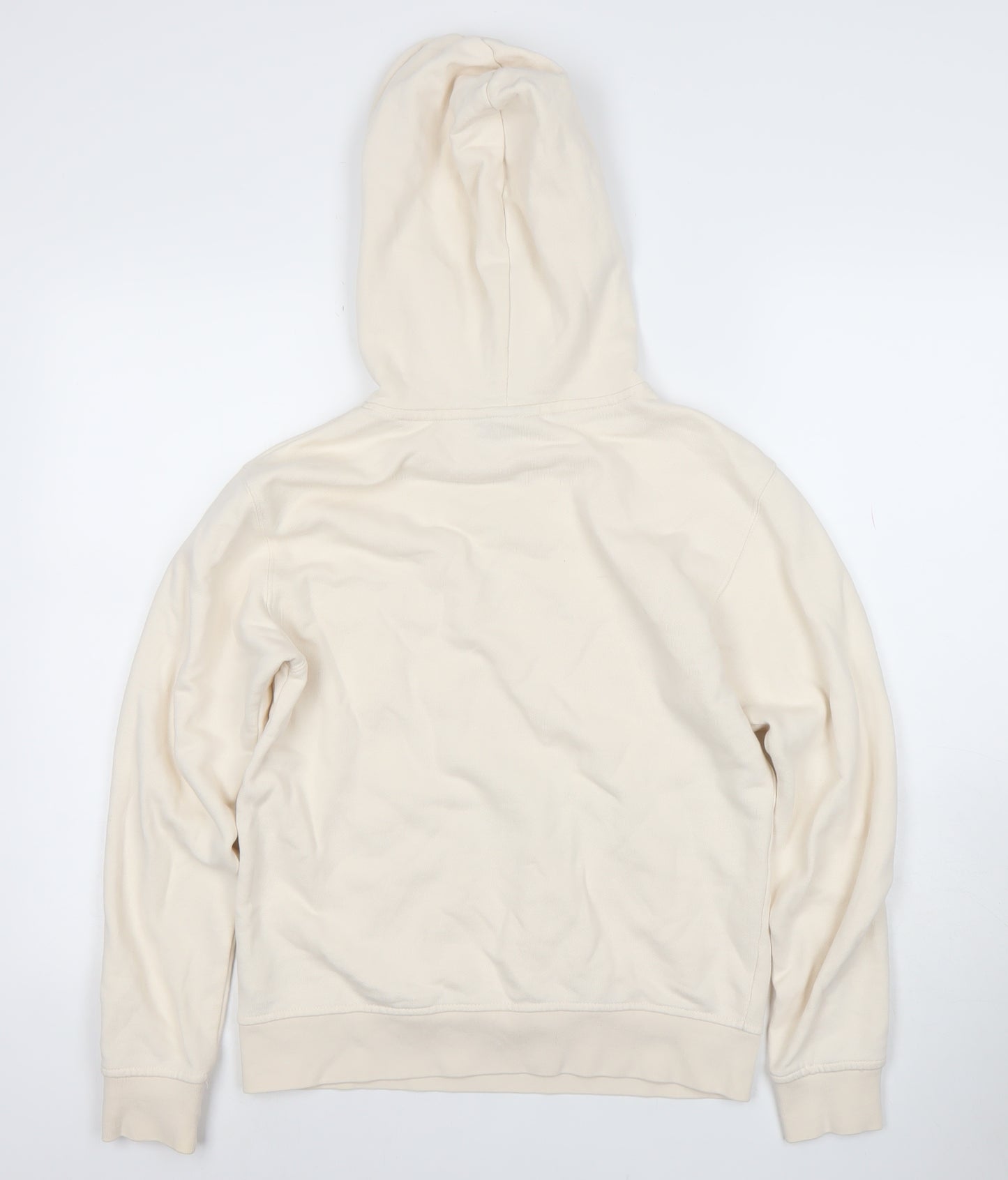Adidas Women’s Beige Pullover Hoodie Size 4 Cotton Casual