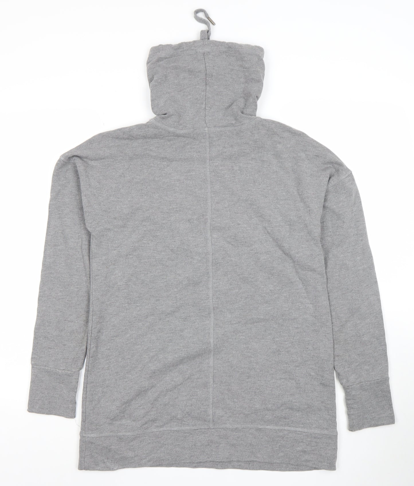 Marks and Spencer Women Grey Lounge Hooded Tunic Sweatshirt Size 12