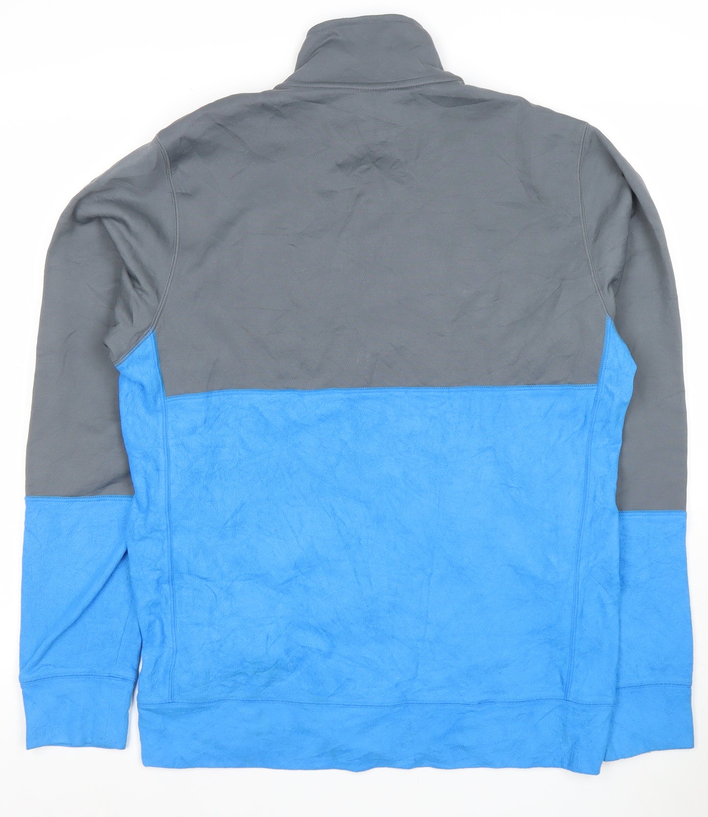 Nike Men's Blue Therm-Fit Full Zip Fleece Jacket Size M