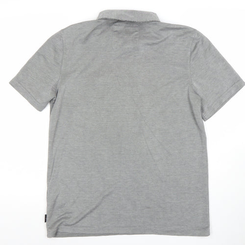 Ted Baker Men’s Grey Cotton Stretch Polo Shirt Size M